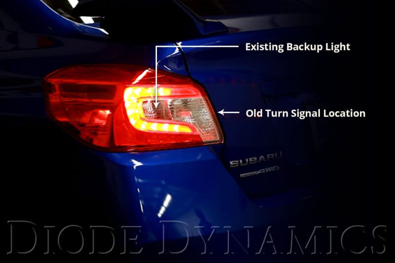 Diode Dynamics 15-21 Subaru WRX / STi Tail as Turn +Backup Module (USDM) Stage 1 thumbnail 5