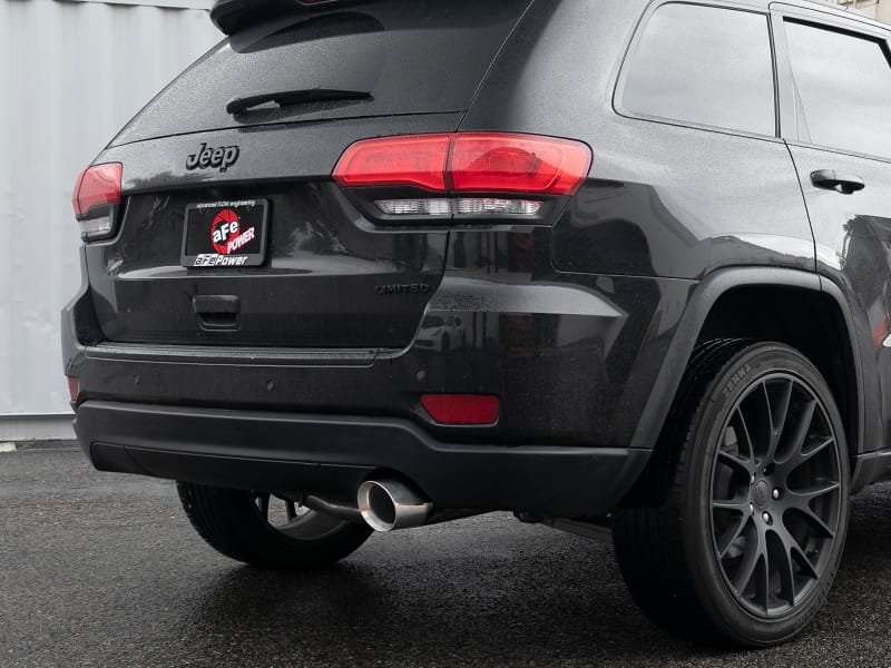 aFe Large Bore HD 3in 304 SS Cat-Back Exhaust w/ Polished Tips 14-19 Jeep Grand Cherokee V6-3.6L thumbnail 4