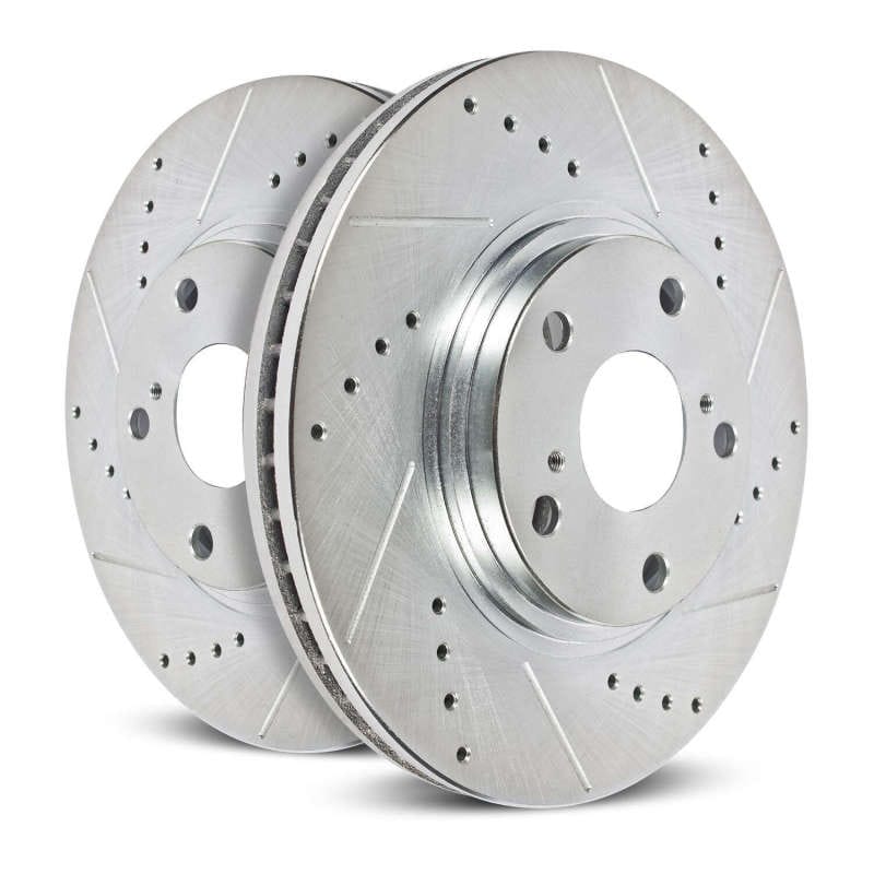 Power Stop 14-19 Ram ProMaster 1500 Rear Evolution Drilled & Slotted Rotors - Pair - AR8395XPR thumbnail 4