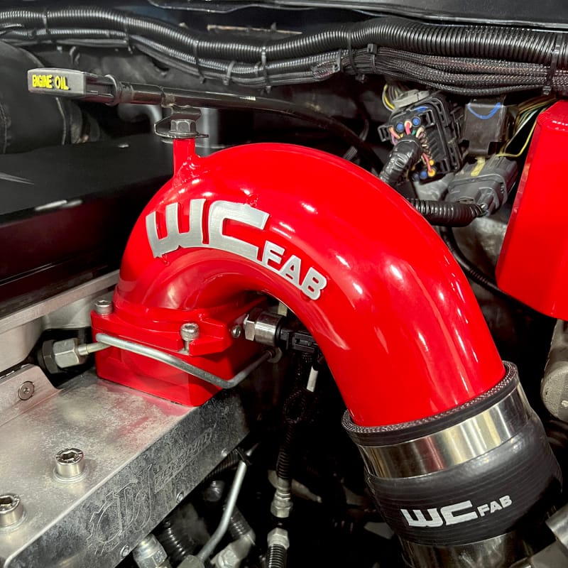 Wehrli 03-07 Dodge 5.9L Cummins High Flow Intake Bundle Kit - Gloss White thumbnail 4