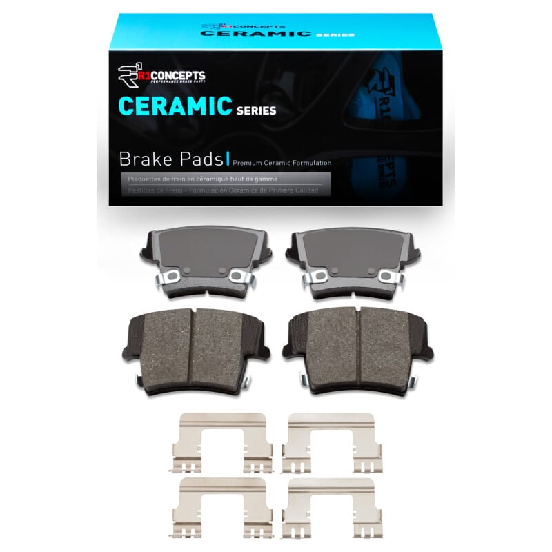 R1 2005-2023 Chrysler 300 Rear R1 Ceramic Pads & Hardware Kit - 2310-1057-03