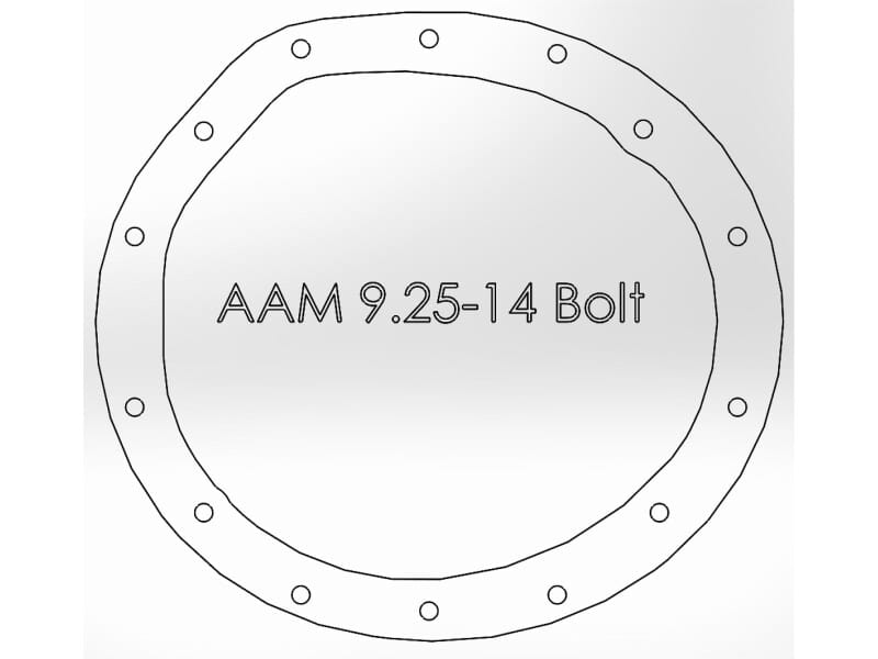 aFe Power Front/Rear Diff Cover Kit w/ Oil 03-13 Dodge L6 Trucks (AAM 9.25-14 & AAM 11.5-14) thumbnail 3