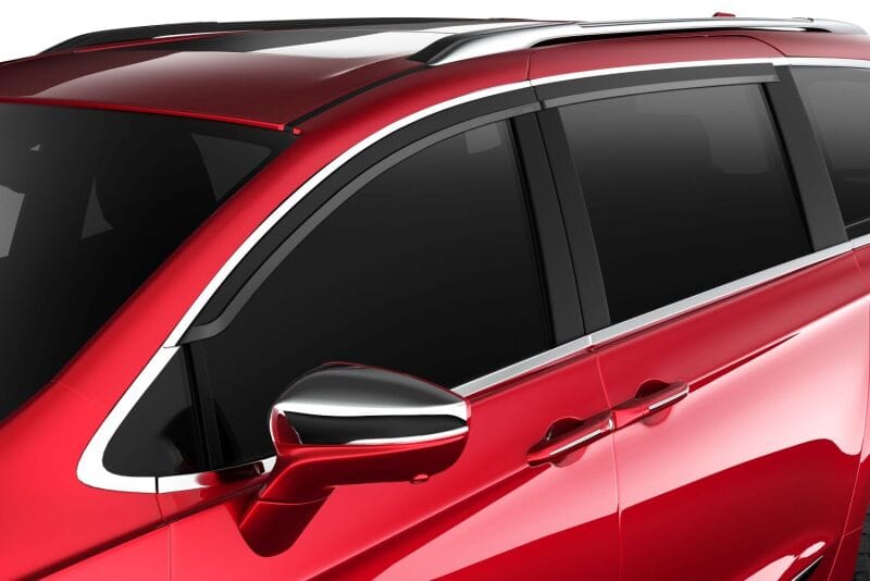Husky Liners 17-23 Chrysler Pacifica Ventvisor Low Profile (4pc) - Chrome