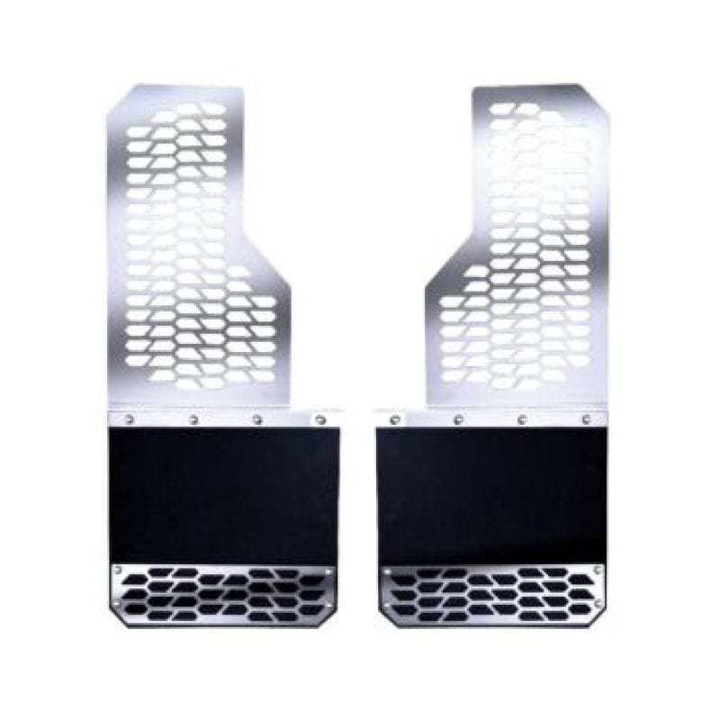 Putco 14-20 Chevrolet Silverado LD / GMC Sierra LD - Set of 2 Mud Skins - Polished SS w/ Hex Shield thumbnail 2