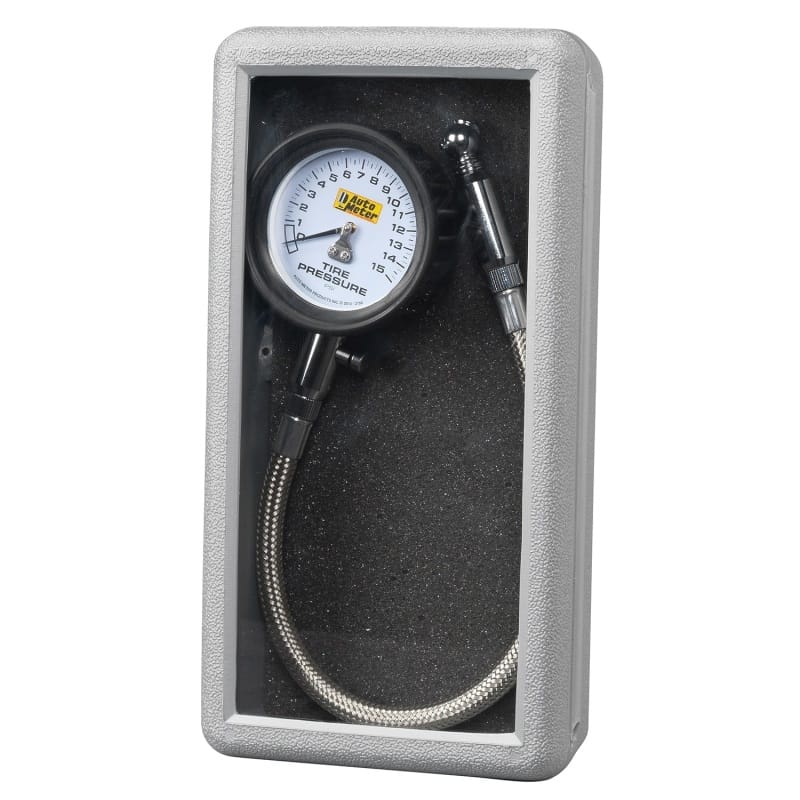Autometer 0-15PSI Lo-Pressure Tire Pressure Gauge thumbnail 2