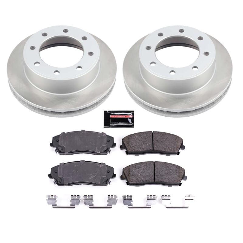 Power Stop 05-08 Dodge Magnum Front Semi-Coated Rotor Kit - SC1714