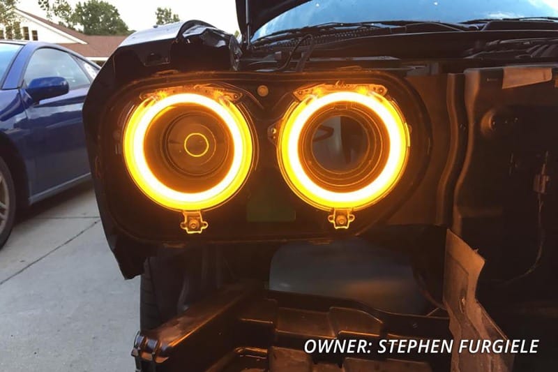 Diode Dynamics Halo Lights LED 120mm - Red Four thumbnail 3