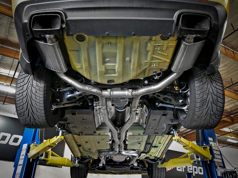 aFe MACH Force-Xp 304 SS Catback Exhaust 17-19 Dodge Challenger V8-5.7L thumbnail 3