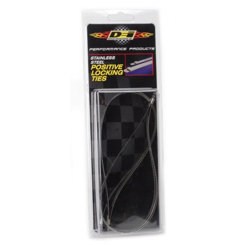 DEI Stainless Steel Positive Locking Tie 1/4in (7mm) x 14in - 4 per pack thumbnail 2