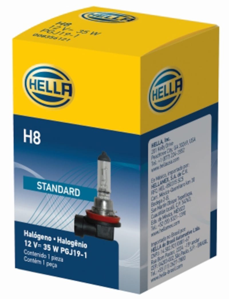 Hella Bulb H8 12V 35W PGJ19-1 T4 thumbnail 4