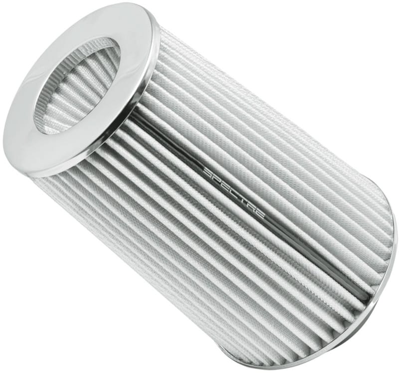 Spectre Adjustable Conical Air Filter 9-1/2in. Tall (Fits 3in. / 3-1/2in. / 4in. Tubes) - White thumbnail 2