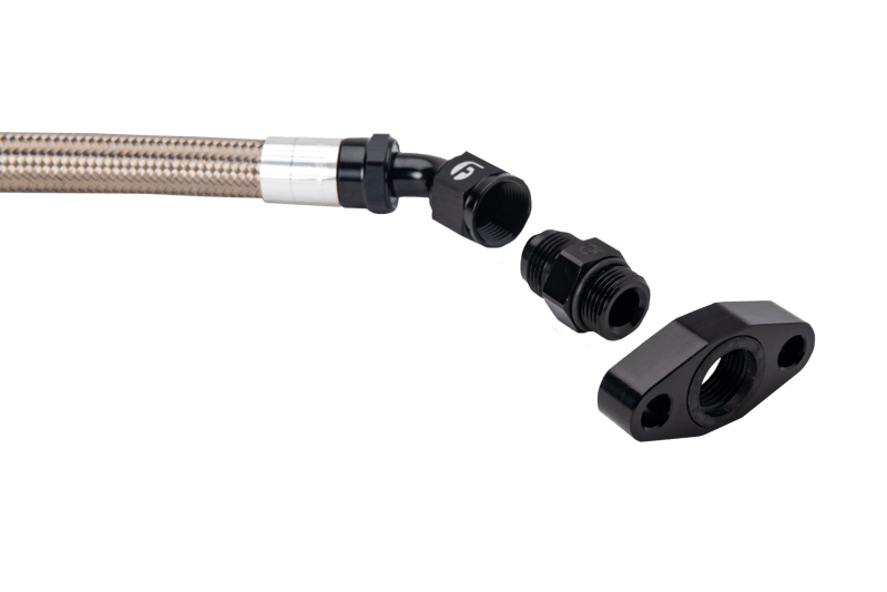 Fleece Performance Universal Cummins Turbo Drain Tube Kit (for 2nd Gen Swaps) thumbnail 4