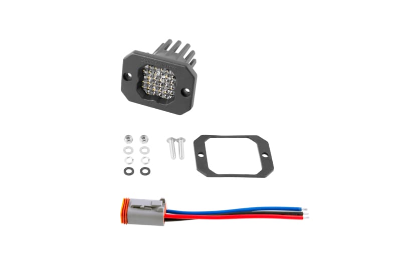 Diode Dynamics Stage Series C1 LED Pod Pro - White Flood Flush ABL Each thumbnail 7