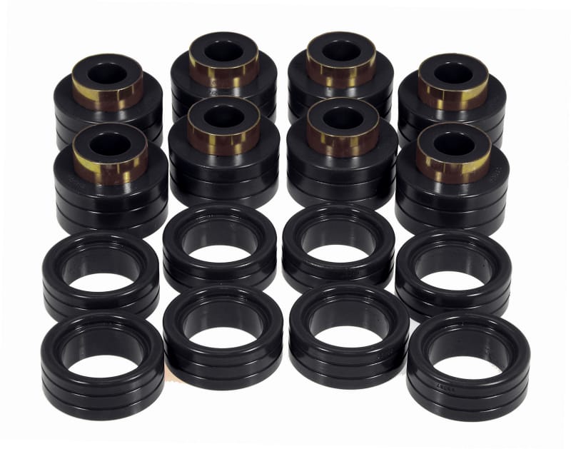 Prothane 94-01 Dodge Ram 2/4wd Cab Mounts - Black - 4-108-BL