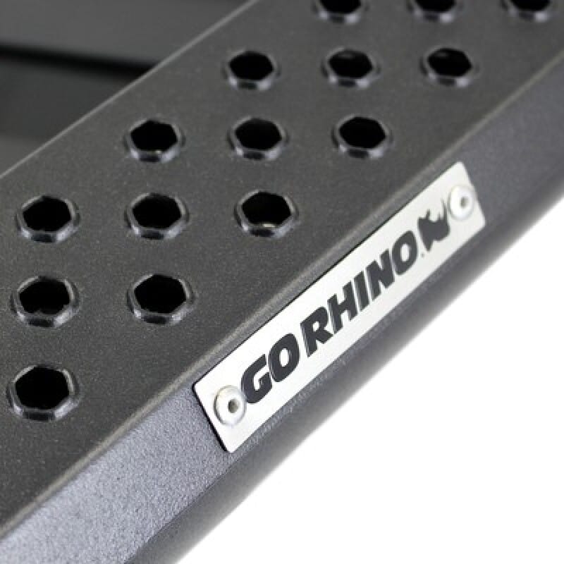 Go Rhino RC3 LR Bull Bar Light-Ready Skid Plate (Front Guard ONLY No Lights/Brackets) - Tex. Blk thumbnail 6