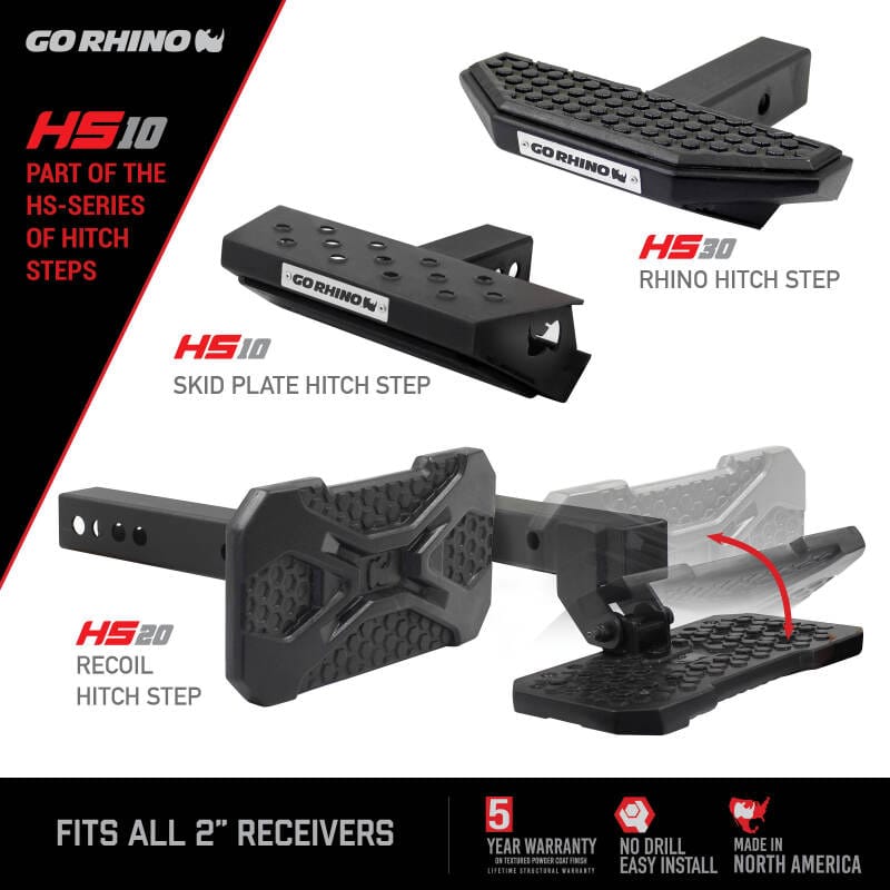 Go Rhino HS-10 Hitch Skid Step thumbnail 3