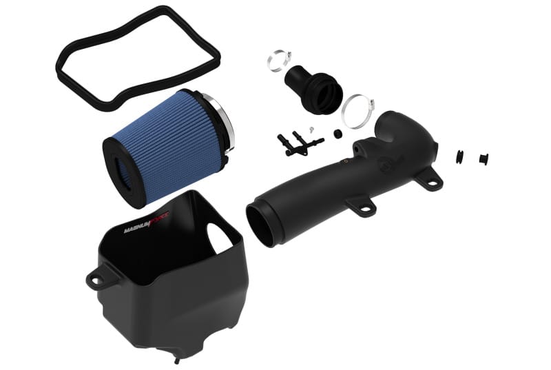 aFe 24-25 Jeep Wrangler JL 4XE L4 2.0L Magnum FORCE Stage-2 Cold Air Intake System w/ Pro 5R Filter thumbnail 2