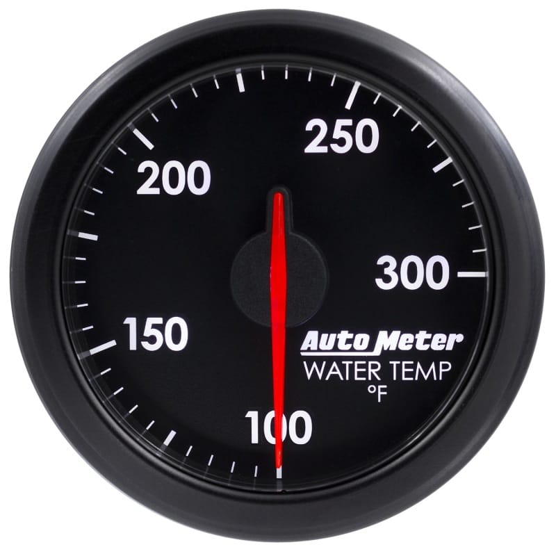 Autometer Airdrive 2-1/6in Water Temperature Gauge 100-300 Degrees F - Black thumbnail 8