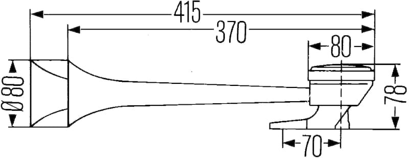 Hella Horn Kit Air 2Trumpet Hghway thumbnail 3