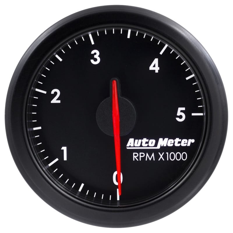 Autometer Airdrive 2-1/6in Tachometer Gauge 0-5K RPM - Black thumbnail 8
