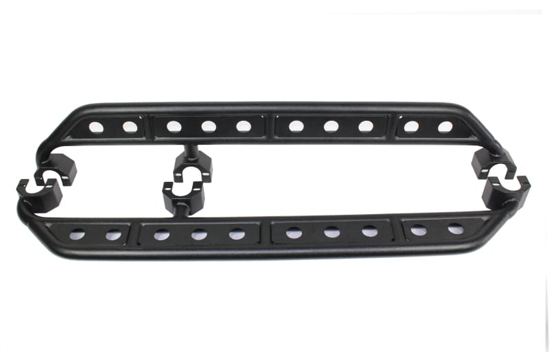 Fishbone Offroad 07-18 Jeep Wrangler JK 4 Door Steel Side Steps - Black Textured Powdercoat thumbnail 2