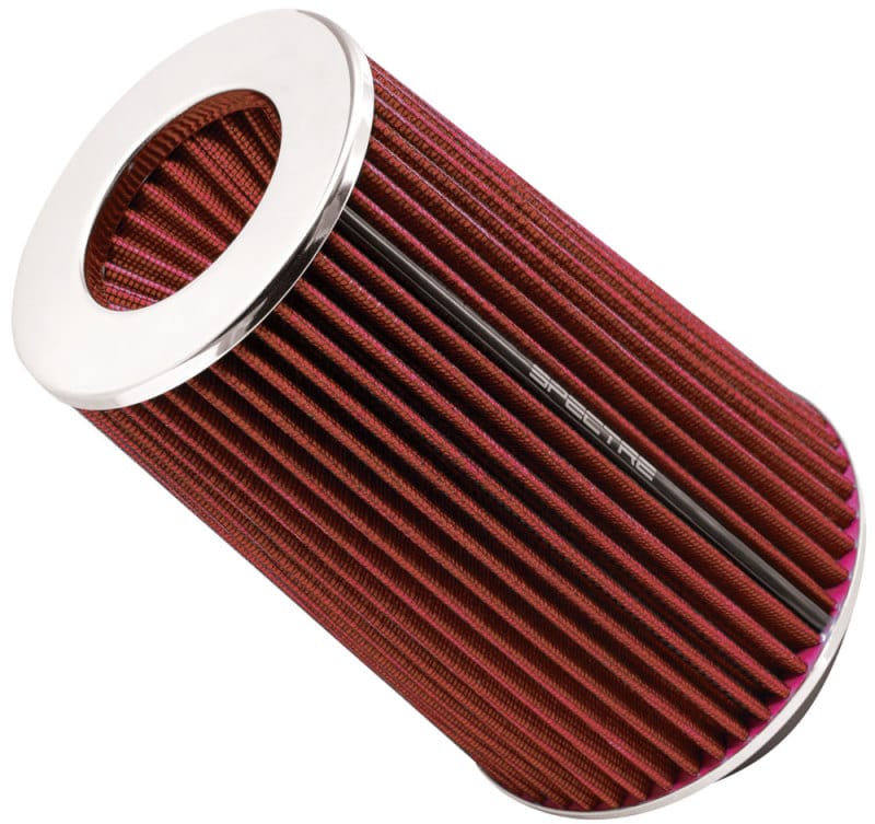 Spectre Adjustable Conical Air Filter 9-1/2in. Tall (Fits 3in. / 3-1/2in. / 4in. Tubes) - Red thumbnail 4