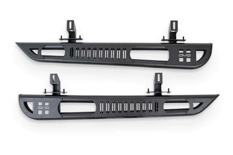 DV8 Offroad 2018+ Jeep Wrangler JL 2-Door Bolt-On OE Plus Side Steps