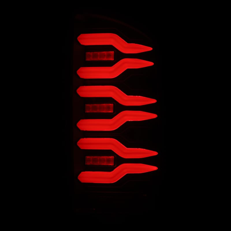 AlphaRex 02-06 Dodge Ram 1500/03-06 Dodge Ram 2500+3500 Luxx-Series LED Tail Lights (Pair) Black thumbnail 5