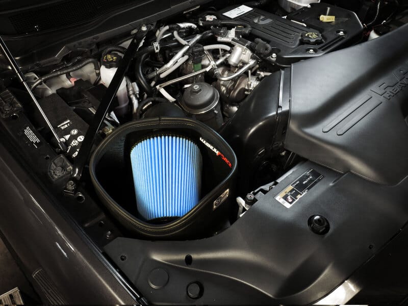 aFe 25-26 RAM 2500/3500 L6-6.7L (td) Magnum FORCE Stage-2 Cold Air Intake w/ D2 Dura-Dry Filter thumbnail 4