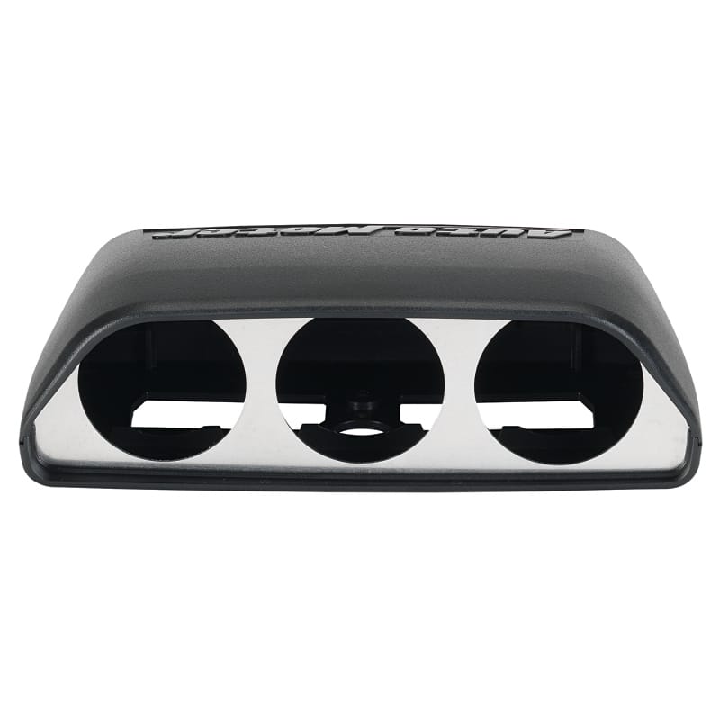 Autometer 08-11 Dodge Challenger Black Triple Dash Pod thumbnail 2