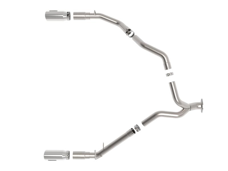 aFe Large Bore-HD 3in 409SS DPF-Back Exhaust System w/ Polished Tip RAM 1500 20-21 V6-3.0 thumbnail 4