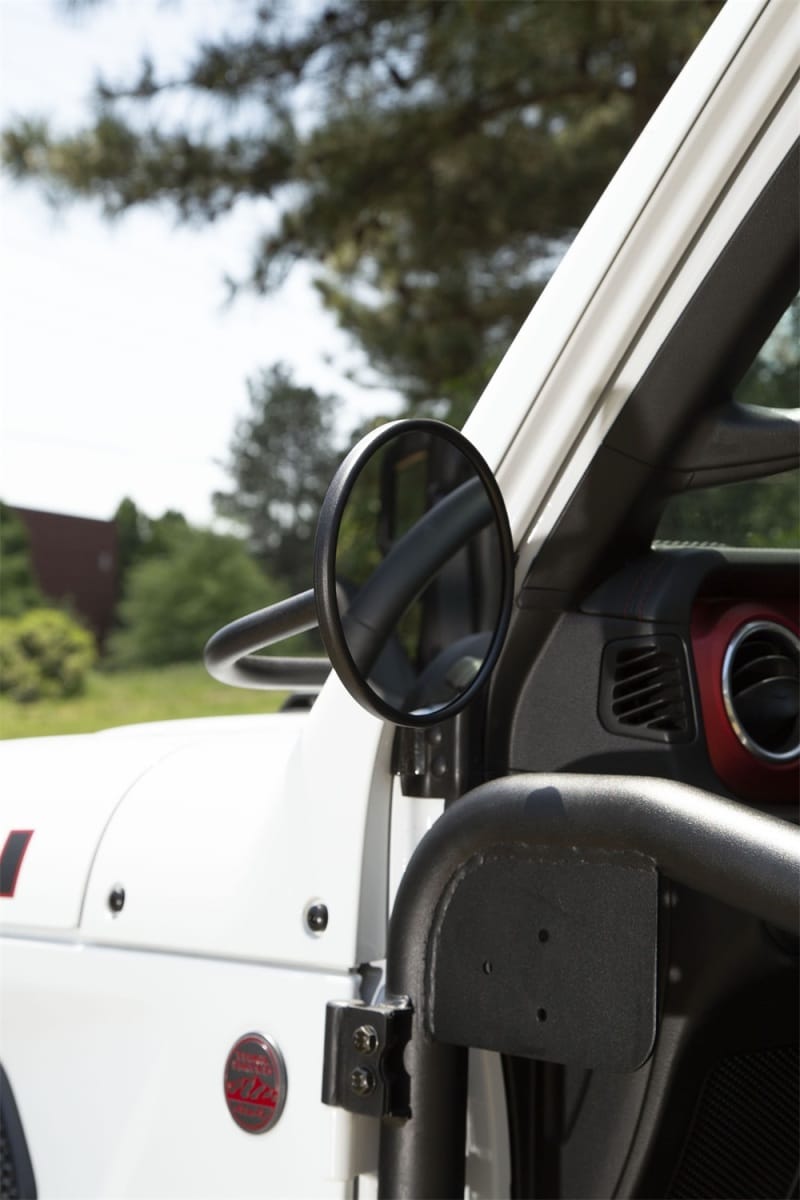 Rugged Ridge 18-20 Jeep Wrangler JL/JT Round Trail Mirror Kit thumbnail 3