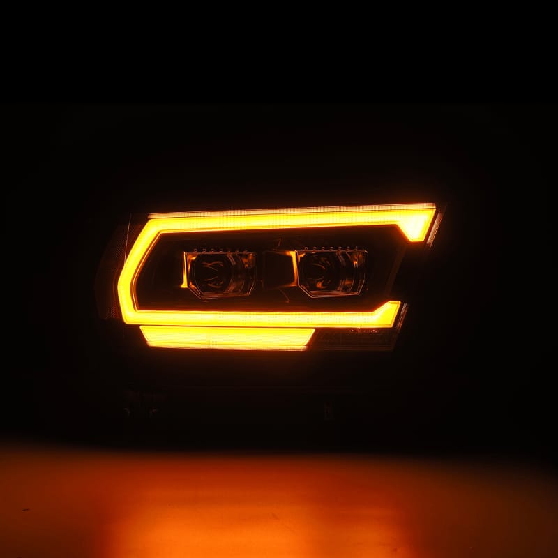 AlphaRex 19-22 Dodge Ram 1500 PRO-Series Projector Headlights Black w/Seq Signal/DRL thumbnail 4