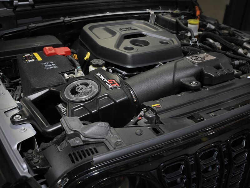 aFe Momentum Sealed Intake w/ Pro DRY S Jeep Wrangler 4xe (JL) 24-25 L4-2.0L (t) Hybrid thumbnail 4