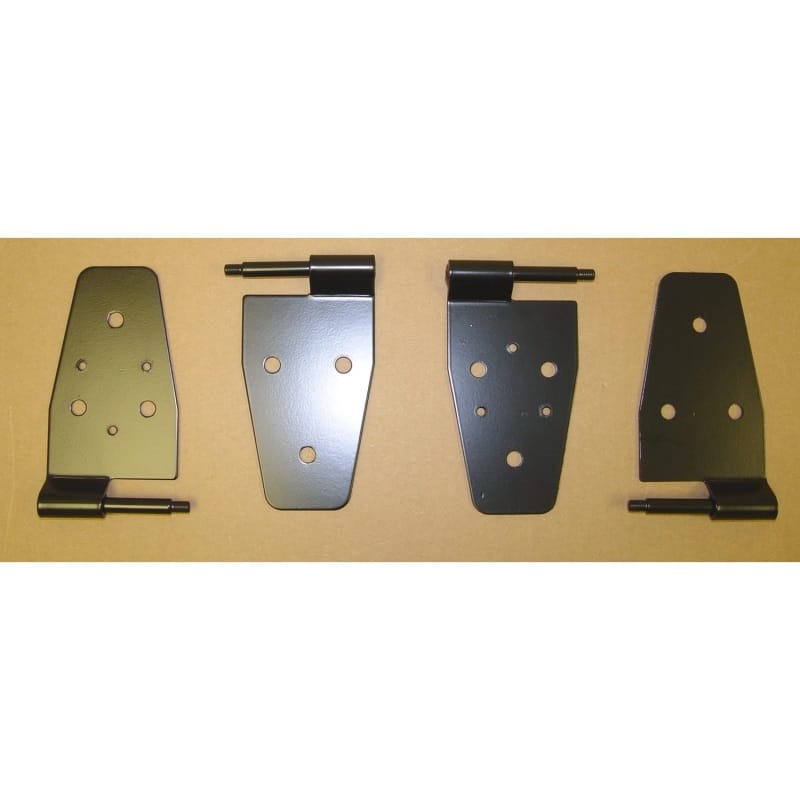 Rugged Ridge 87-06 Jeep Wrangler Black Door Hinge Kit thumbnail 2