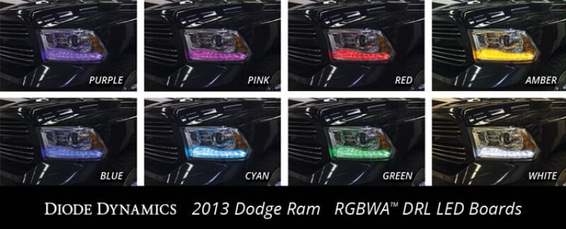 Diode Dynamics Ram RGBWA DRL LED Boards 13-16 Dodge thumbnail 8