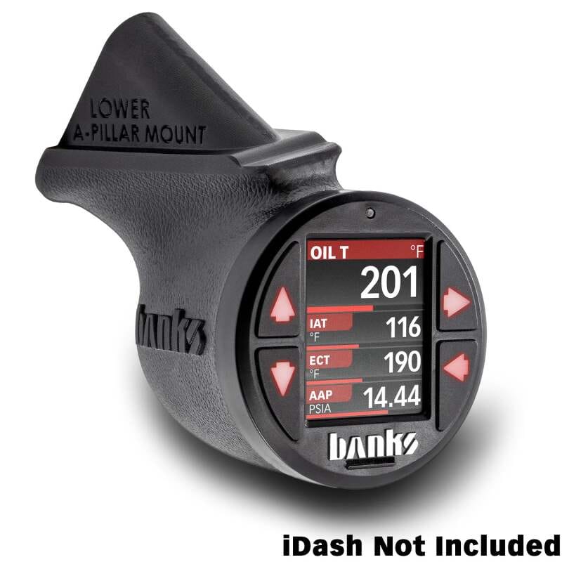 Banks Power 2018-2023 Jeep Gauge Pod Kit - Single Gauge - Lower Mount thumbnail 3