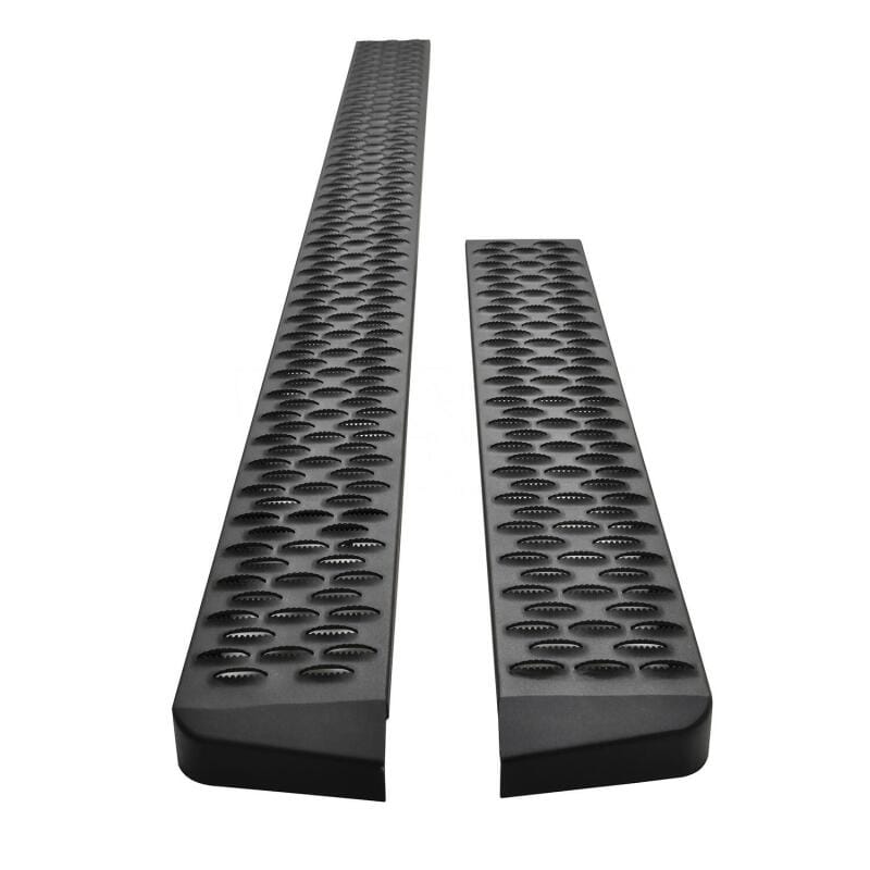 Westin Ford Transit Van 150/250/350 (46in Driver & 97in. Pass) Grate Steps Running Boards - Tex. Blk thumbnail 4