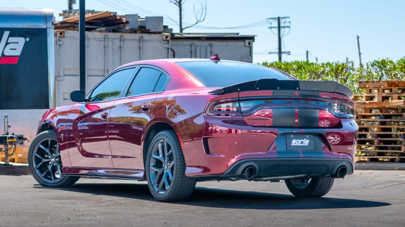Borla 19-23 Dodge Charger GT 3.6L V6 RWD S-Type Catback Exhaust - Black Chrome Tips thumbnail 3