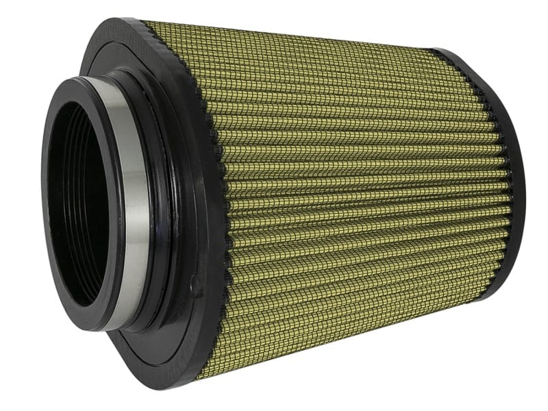 aFe Magnum FLOW Pro GUARD 7 Replacement Air Filter 4.5 F / (9x7.5) B / (6.75 x 5.5) T (Inv) / 9in. H thumbnail 2