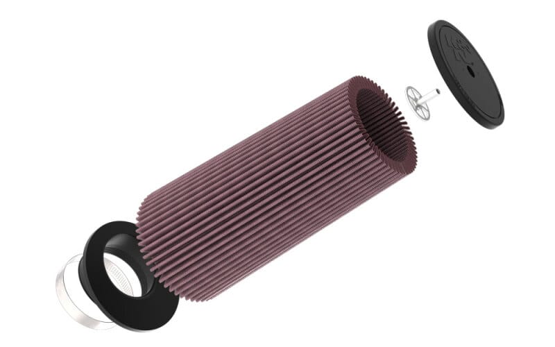 K&N Universal Clamp-On Air Filter 3-1/2in FLG - 5-3/4in B - 12-1/8in H thumbnail 3