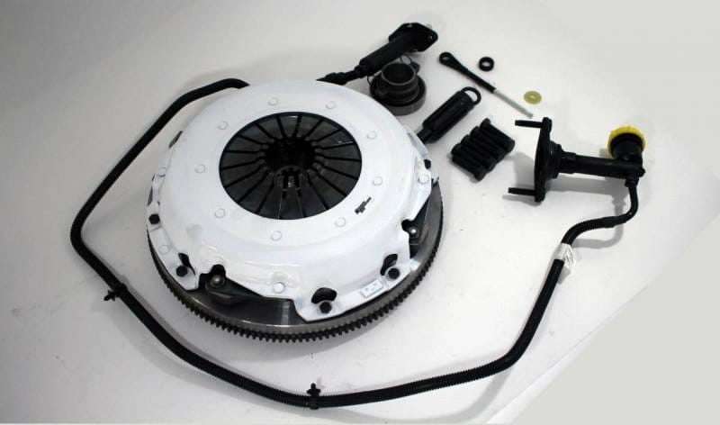Clutch Masters 07-16 Dodge Ram 2500/3500 6.7L w/G56 Trans FXT400 Sprung Ceramic Clutch Kit w/FW thumbnail 2