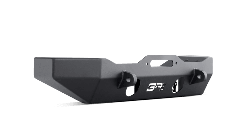 Body Armor 4x4 2018+ Jeep Wrangler JL Gladiator JT Mid-Stubby Front Bumper thumbnail 4