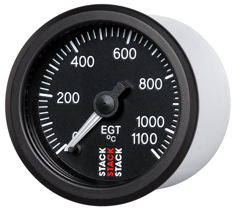 Autometer Stack 52mm 0-1100 Deg C Pro Stepper Motor Exhaust Gas Temp Gauge - Black thumbnail 2