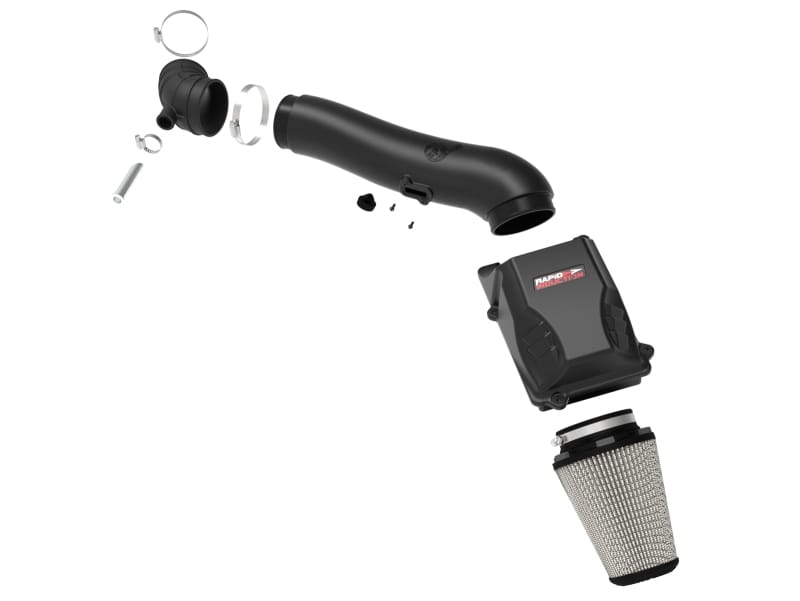 aFe Rapid Induction Cold Air Intake System w/Pro DRY-S Filter 20-21 Jeep Wrangler V6 3.0L thumbnail 4