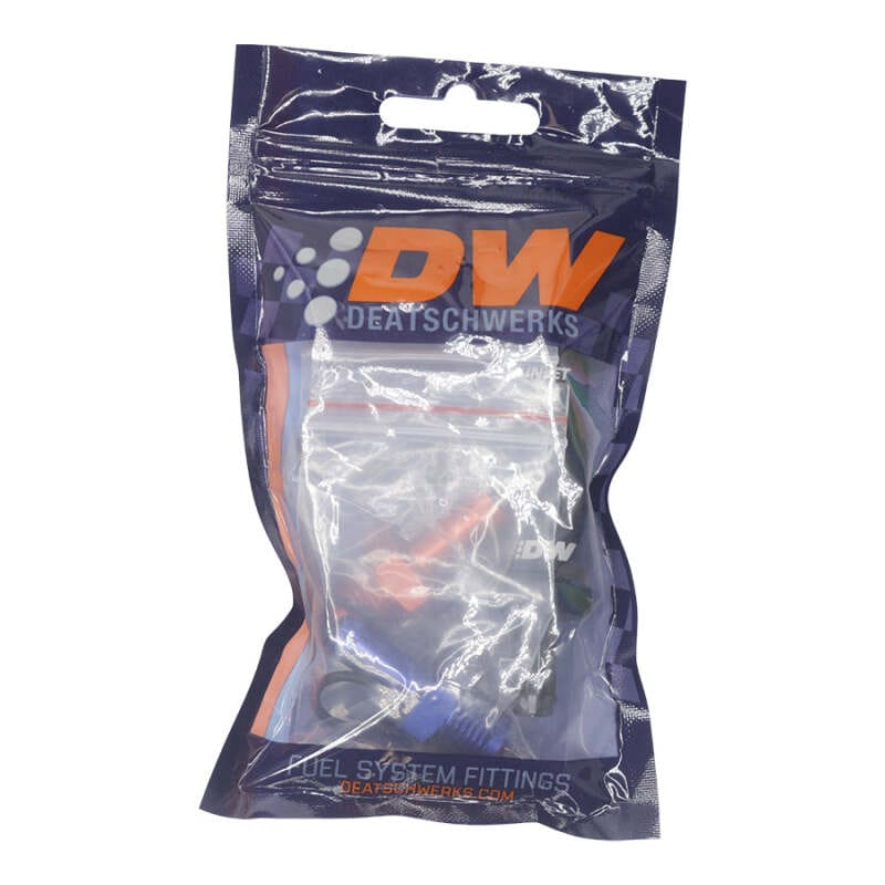 DeatschWerks Universal Venturi Siphon Jet 5/16in Hose Barb to 6AN ORB Female - Anodized Matte Black thumbnail 2