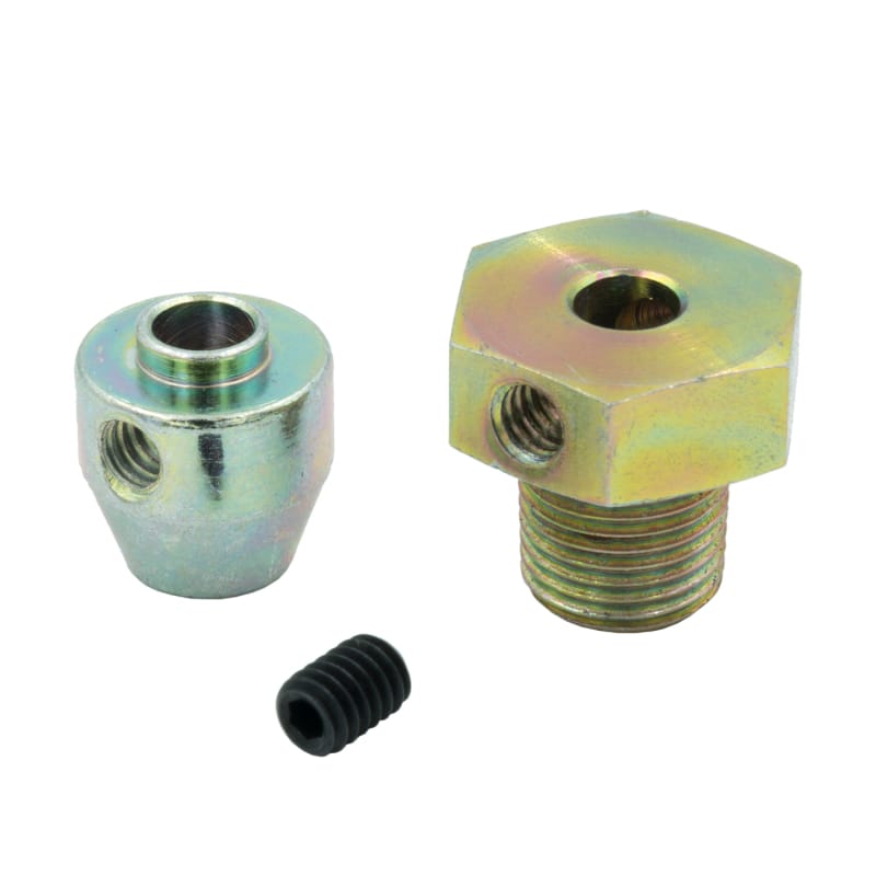 Autometer Thermocouple Fitting Kit 1/8in NPT Male w/ Set Screw and Band Clamp thumbnail 2