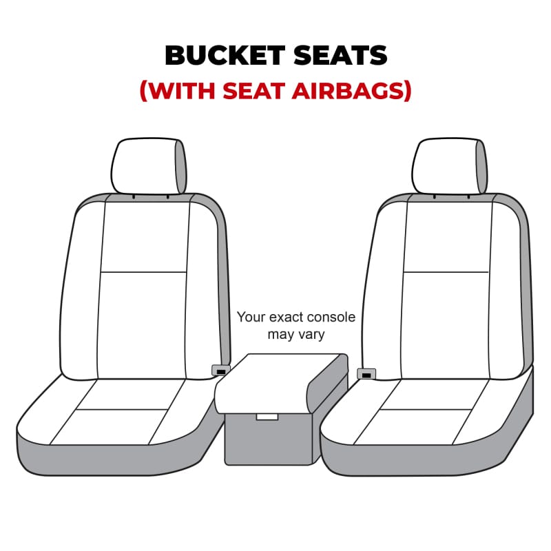 Covercraft 19-24 Dodge Ram 2500/3500/4500 Fr Bucket Endura Logo SeatSaver Front Row Seat Covers