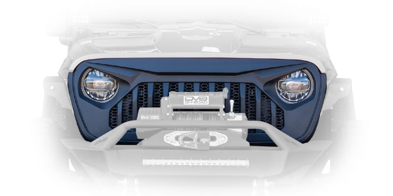 DV8 Offroad 2018+ Jeep JL/ Gladiator Angry Grill thumbnail 4