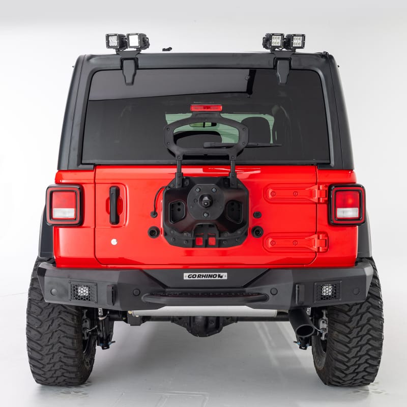 Go Rhino 18-20 Jeep Wrangler JL/JLU Light Mount - One or Two 3in Cubes thumbnail 4